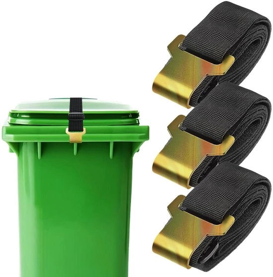 Tre sloti di contenitore per rifiuti - resistenti a orsi e lupo mannaro - regolabili