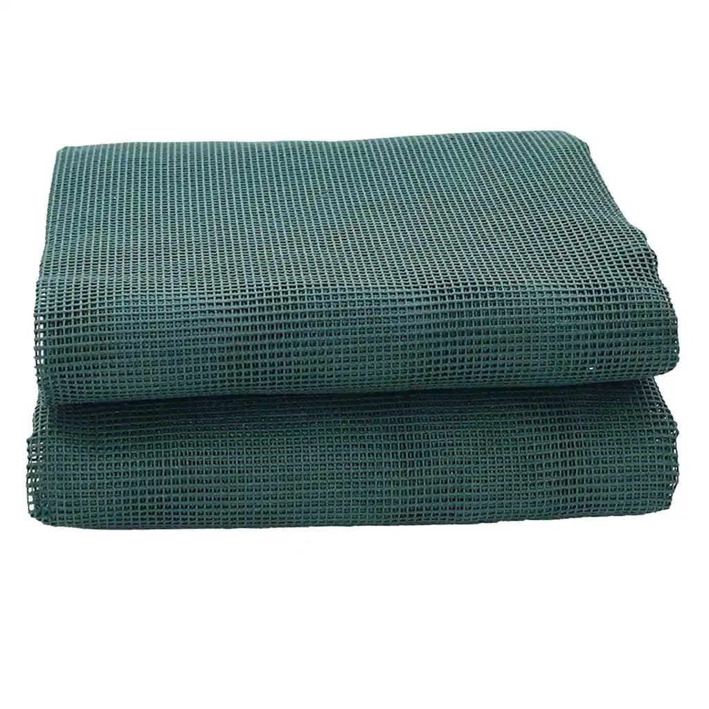 Tappeto da Tenda Verde 500 × 350 cm Poliestere 42002791