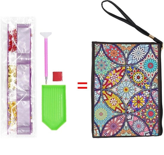 Organizzatore di Cosmetici per Bambini con Specchio e Porta Oggetti