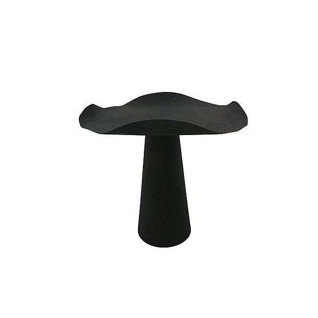 Tavolino Ø 46x47,5 cm Alka in Metallo Nero
