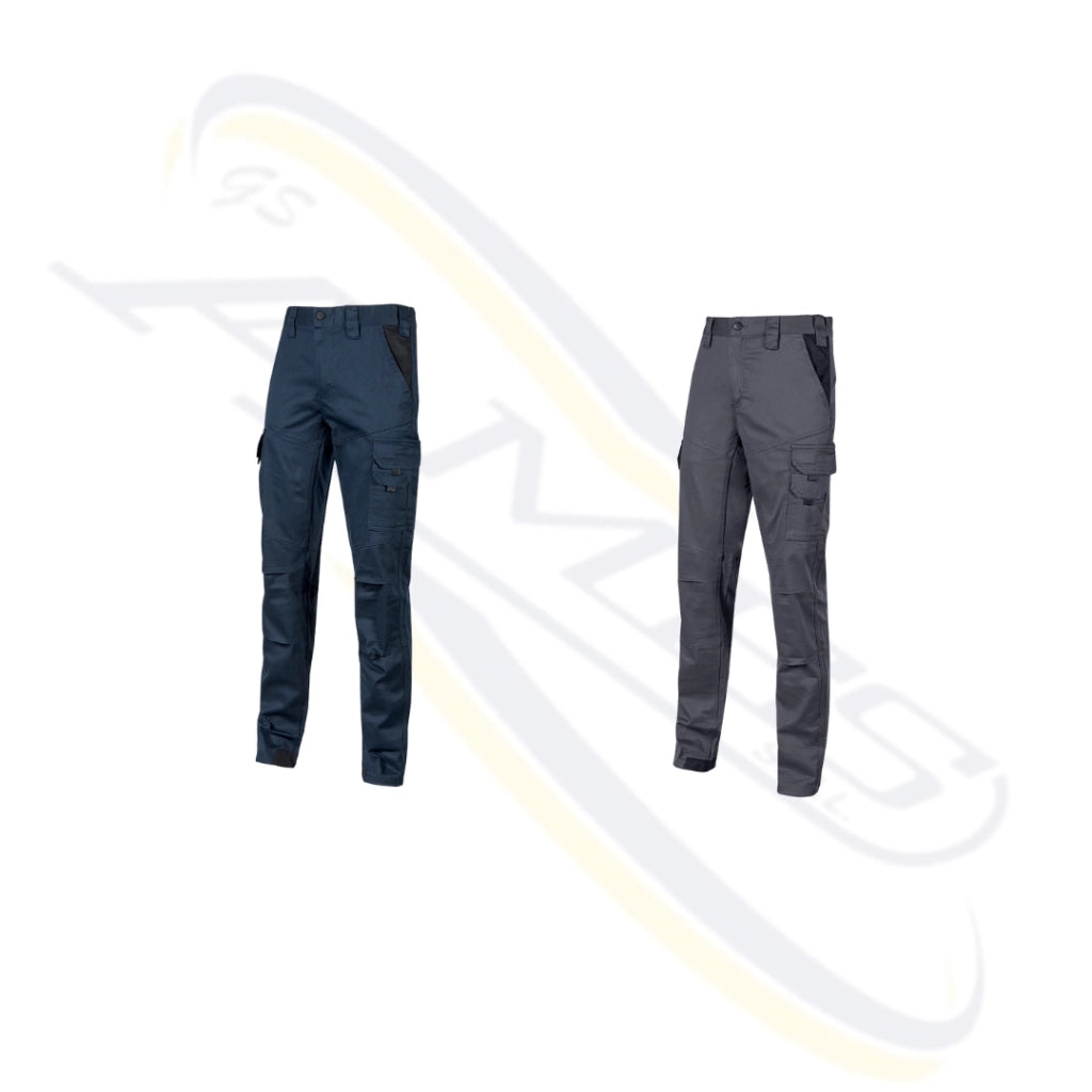 U POWER "GUAPO" PANTALONI DA LAVORO Colore: Blu, Taglia: L