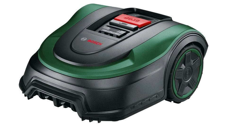 Bosch 06008B0302 Indego S+ 500 Robot rasaerba fino a 500 m² batteria 18 V autonomia 60 min motore brushless colore Verde e Nero