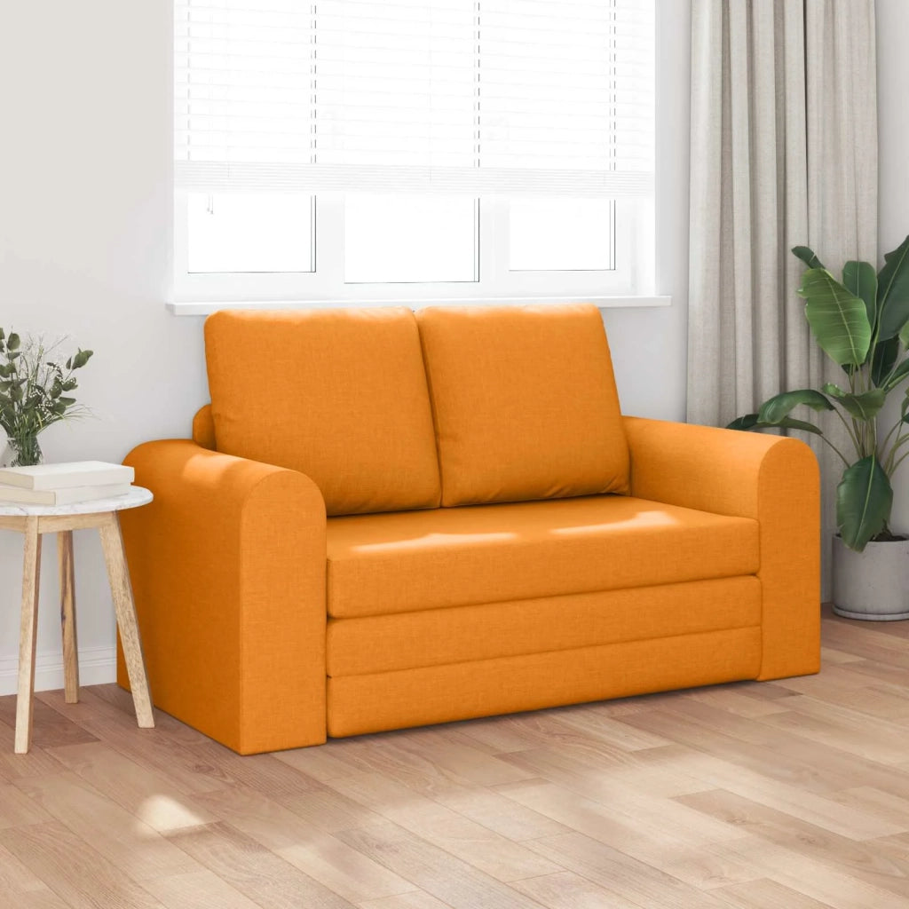 Divano letto | Sof¨¤ letto | Letto singolo 60cm Giallo Scuro Tessuto