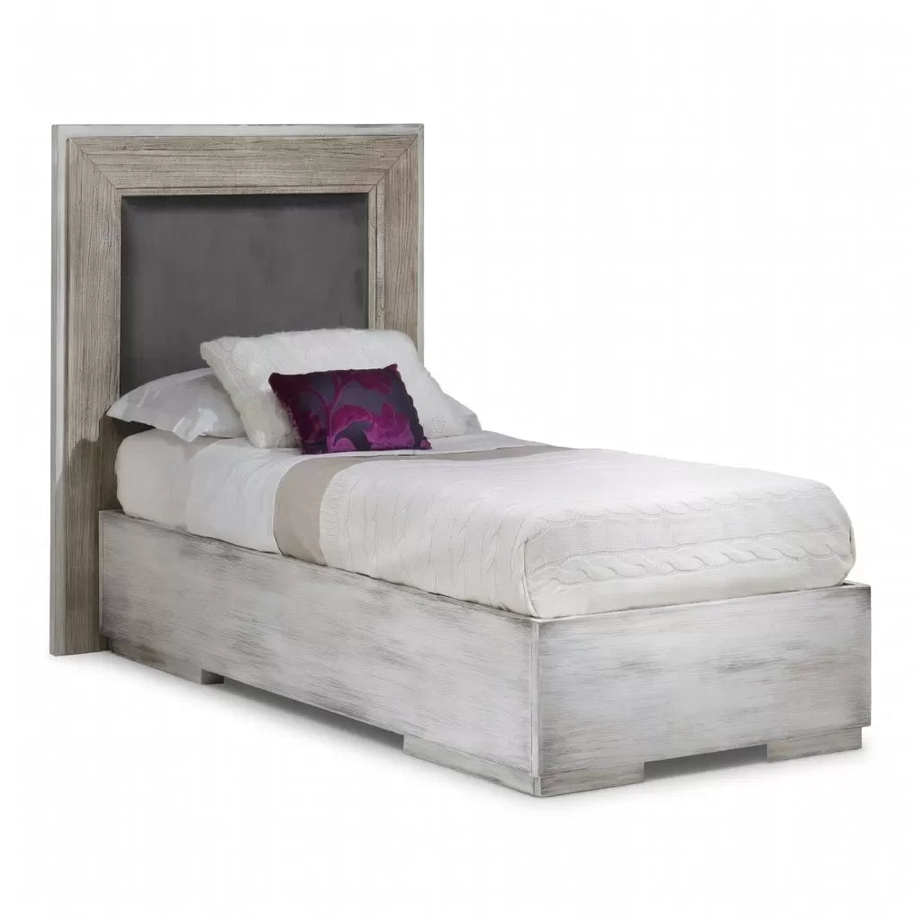 Letto shabby chic singolo con contenitore - Mobili 2G