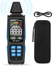 Misuratore EMF 3-in-1: rilevatore di radiazioni elettromagnetiche per uso domestico e esterno