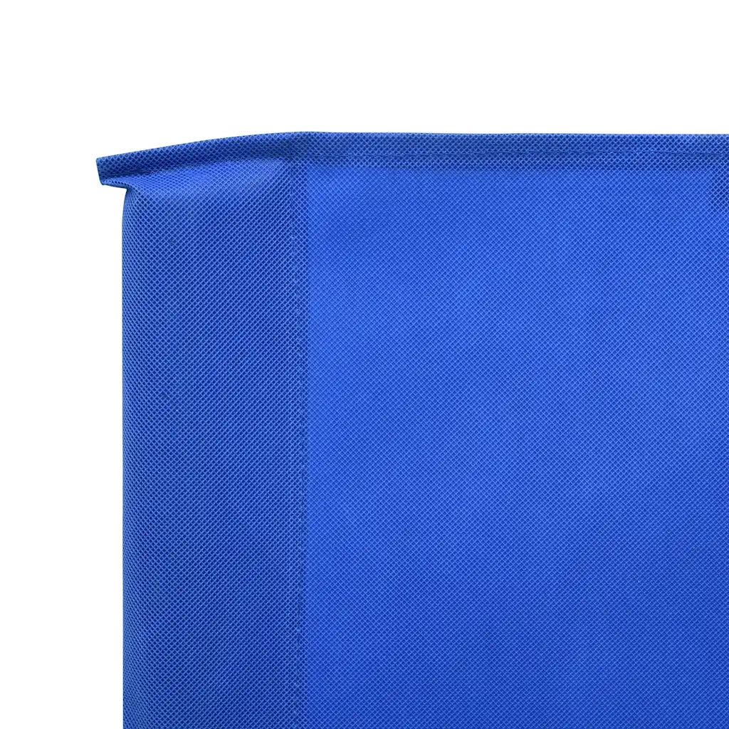Paravento a 6 Pannelli in Tessuto 800x120 cm Azzurro cod mxl 61080