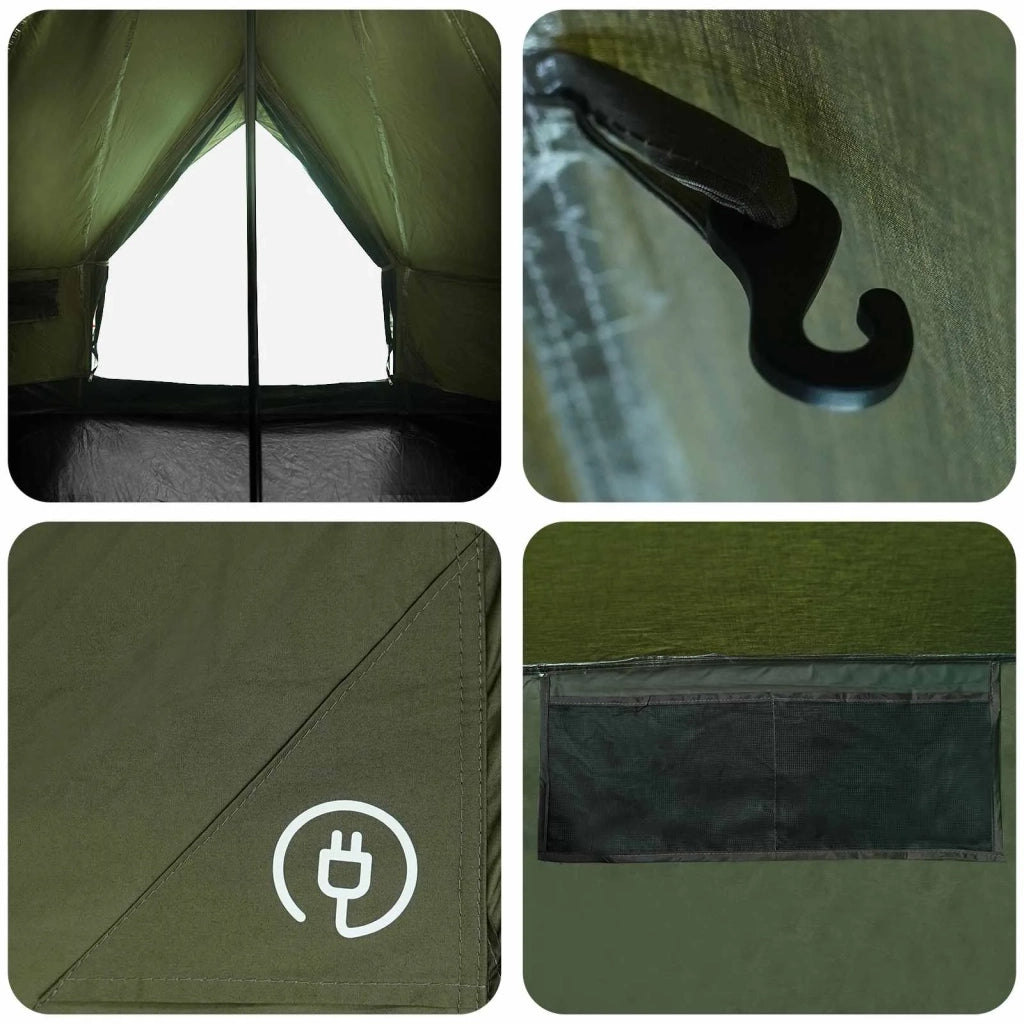 Tenda Familiare Verde militare 6 persone Policotone 42017494