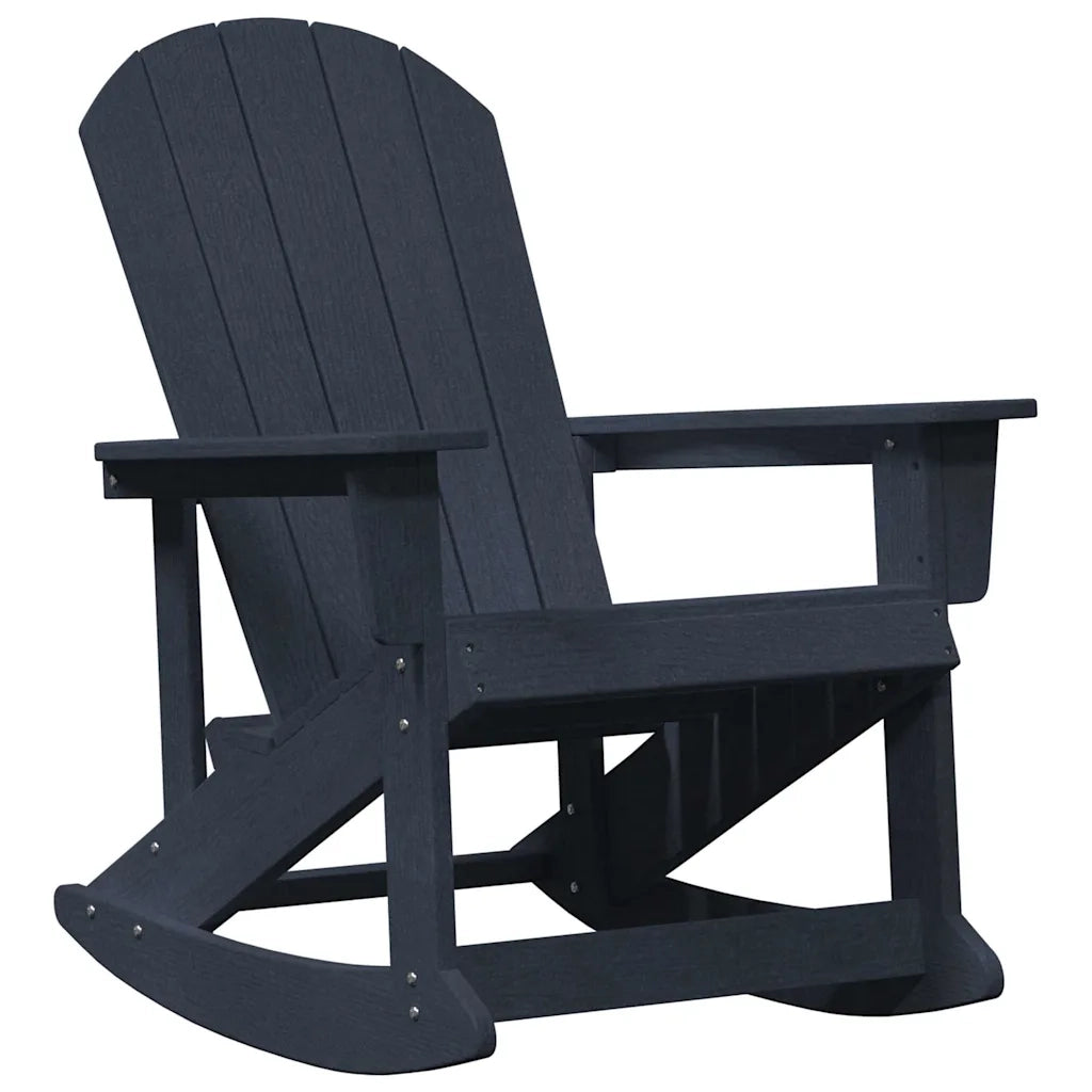 Set Lounge da Giardino 3 pcs Blu navy HDPE 3335839