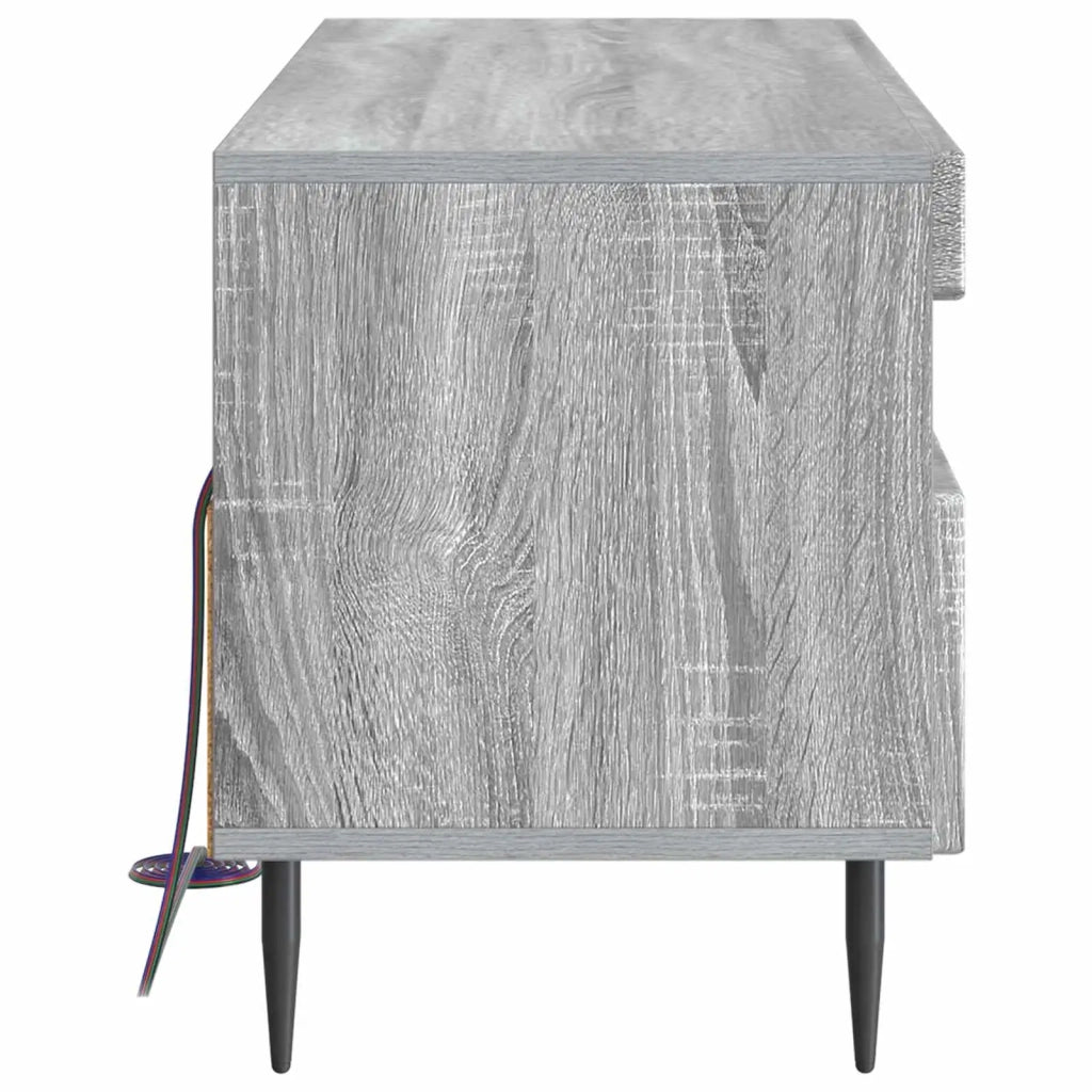 Mobile TV LED Sonoma grigio Legno ingegnerizzato 897001