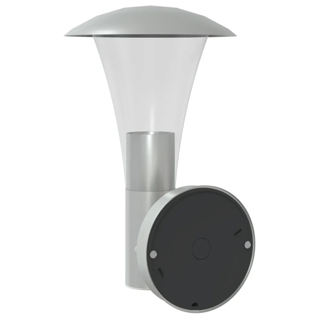 Applique per Esterno con Sensore Argento in Acciaio Inox CFW9213477