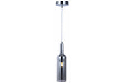 Lampada a sospensione Reality Bottle cromata E27 40W