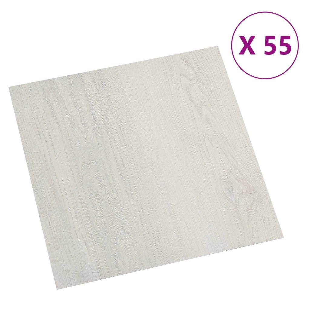 Tavole per Pavimenti 5,11 m2 55 pz PVC Beige chiaro CFW2594749