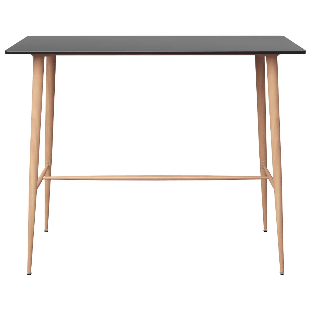 Set da Bar 5 pz Nero e Grigio 3057467