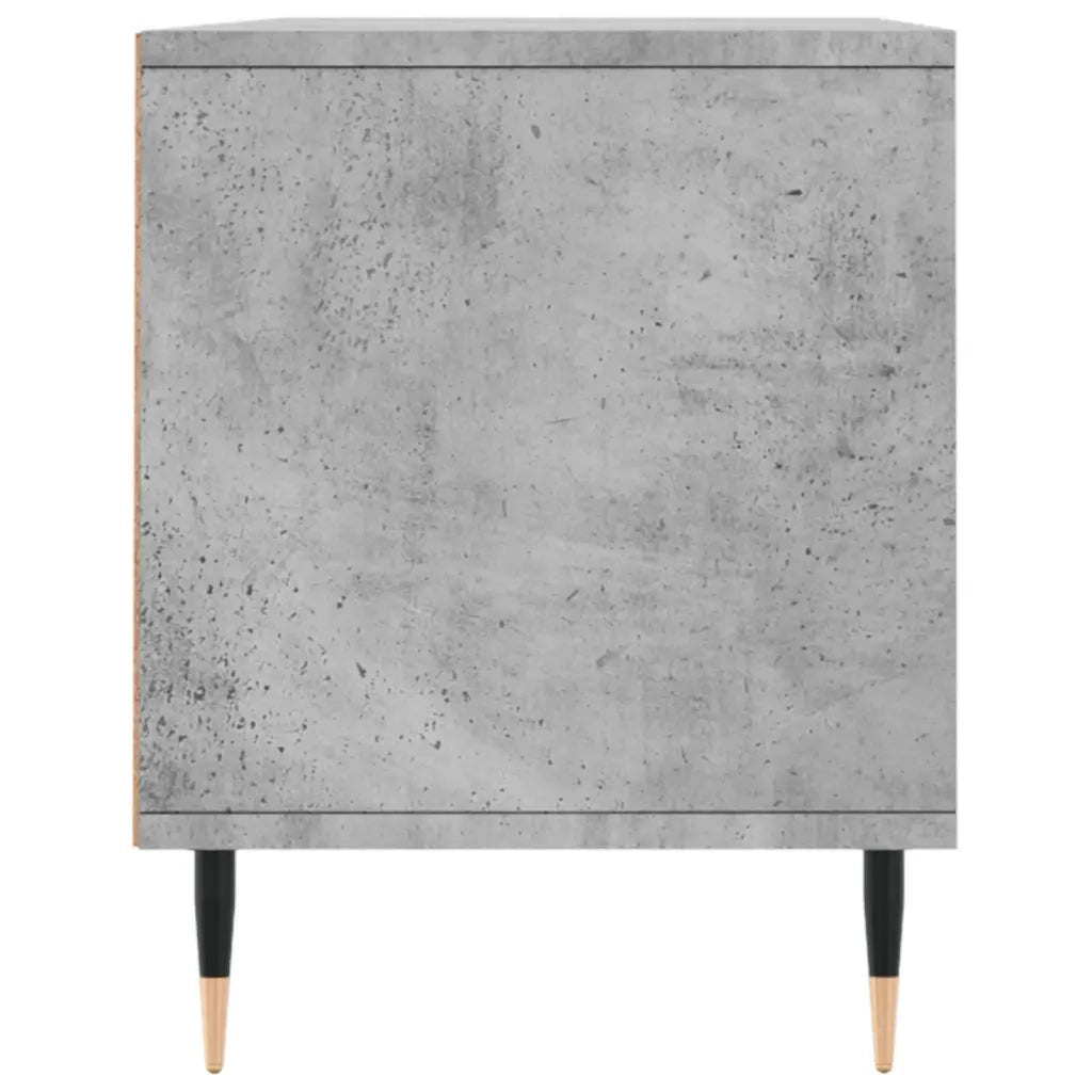 Mobile per TV-Credenza TV-Console TV Grigio Cemento 100x34,5x44,5 cm Legno Multistrato 384859
