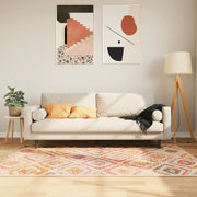 Tappeto Lavabile Multicolore 120x180 cm 136587