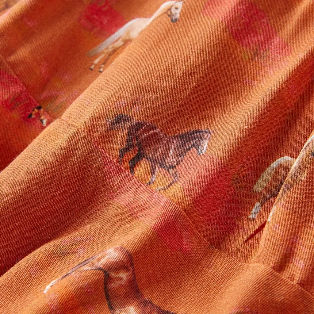 Gonna da Bambina Cognac 128 15059