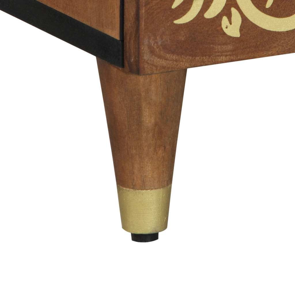 Credenza Marrone 60 x 33 x 100 cm Legno di mango massello 4018766