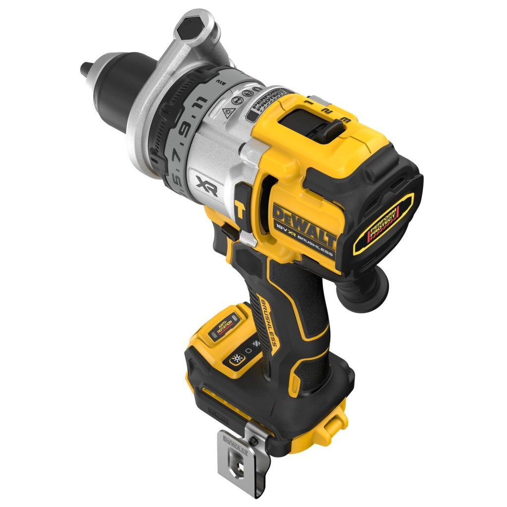 DeWALT DCD1007NT‑XJ – Trapano Avvitatore Brushless 18V XR 169nm solo corpo 3 vel