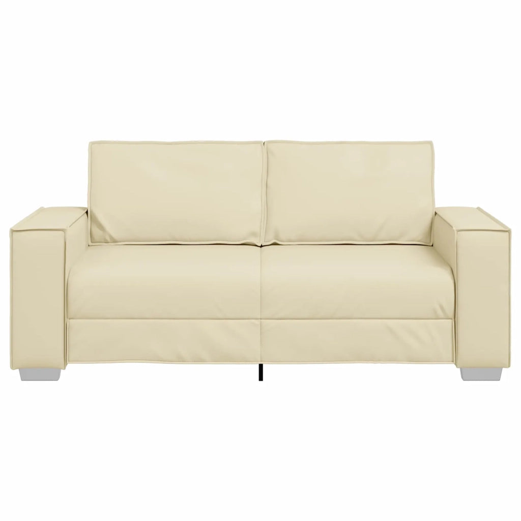 Divano-Sofa-Divanetto Crema 180 x 78 x 84 cm Tessuto