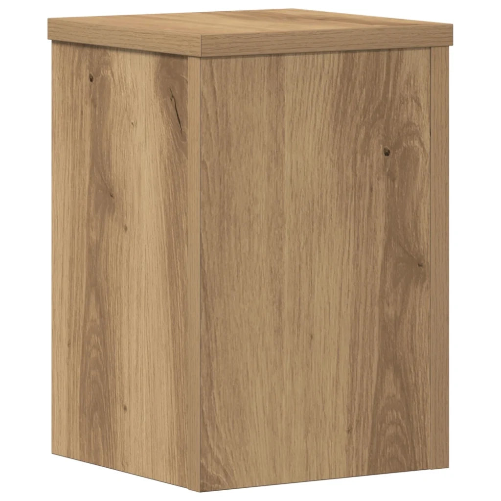Supporti per Piante 2 pz Rovere 20x20x30 cm in Multistrato 852905