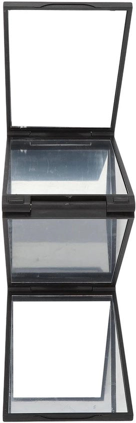 Specchio a 4 vie portatile pieghevole per trucco e stile capelli