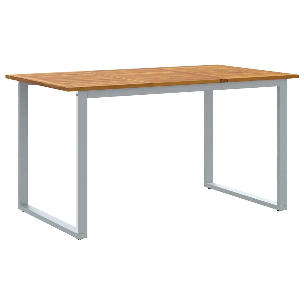 Set da Pranzo per Giardino 5 pcs Grigio 3284343
