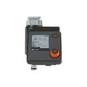 Gardena 1891 Select Programmatore per Irrigazione a Batteria fino a 3 Programmi Giornalieri Durata da 1 Min a 7 Ore e 59 Min Compatibile con Sensore di Umidita' colore Nero