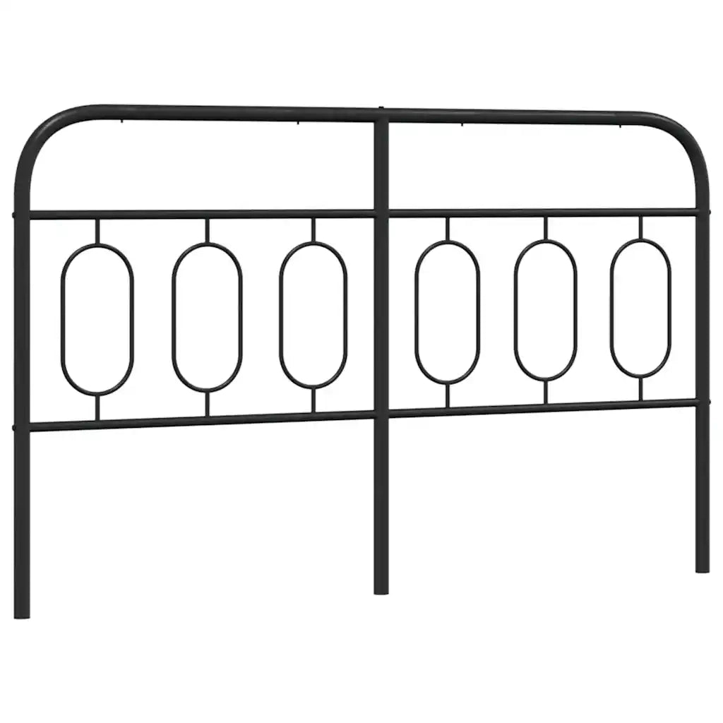 Testiera di Ricambio in Metallo Nero 137 cm 377149