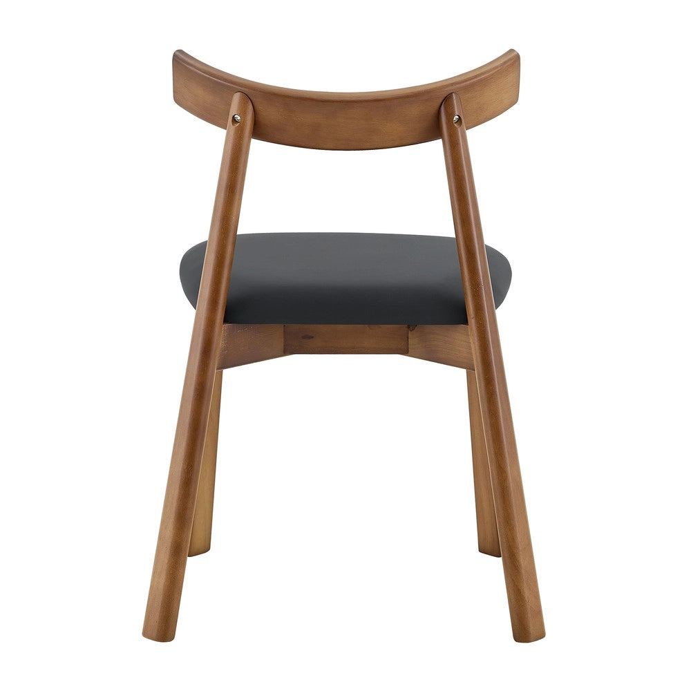 Sedie da Pranzo Set 2 Pezzi con Schienale Ergonomico ¨C MINIMAL ¨C Legno, Imbottite