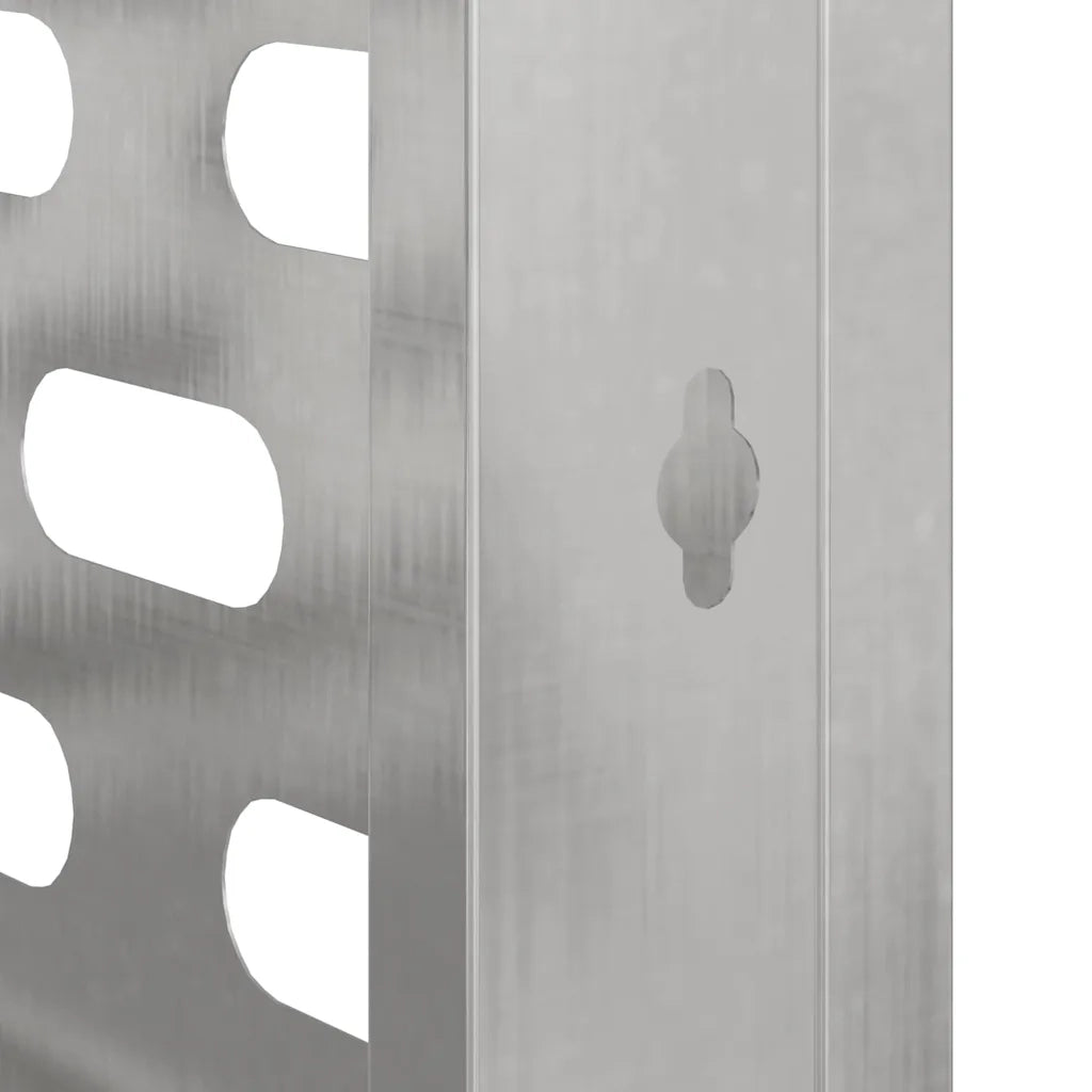 Copertura per condizionatore d'aria Argento 110 x 50 x 80 cm 865908