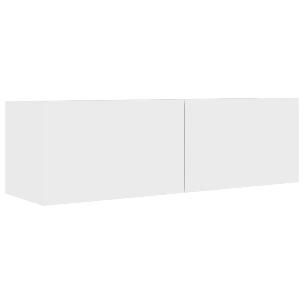 Set di mobili da 8 pezzi tra cui armadio credenza mobile TV televisore per soggiorno camera da letto salotto legno ingegnerizzato bianco 02_0025231