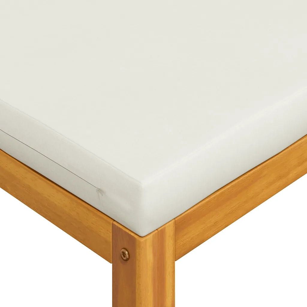 Divani Modulari Angolari 2 pz con Cuscino Bianco Crema 311853