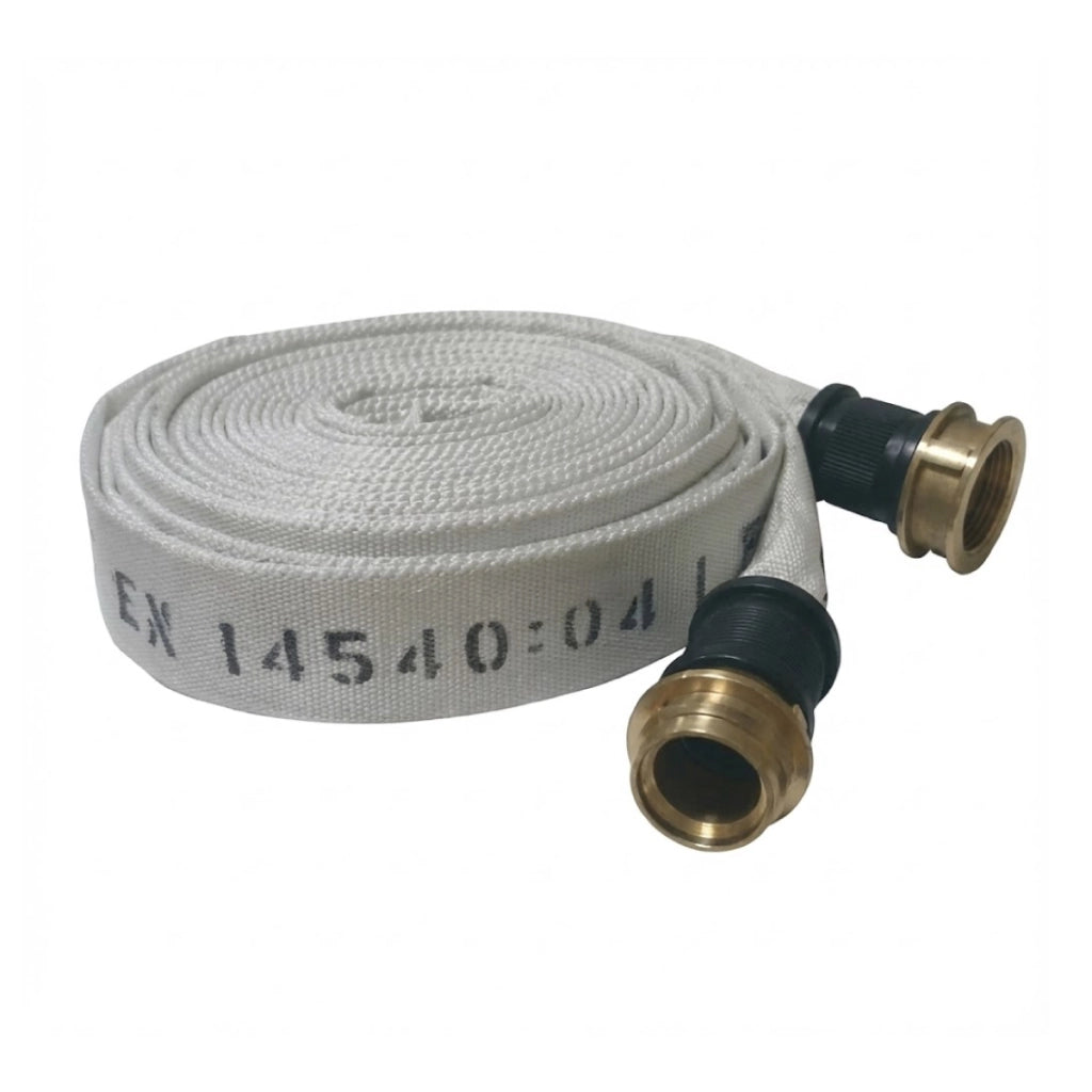 MANICHETTA RACCORDATA ANTICENDIO DN45 RACCORDI UNI804 FORMA C - 30 METRI  - BOC