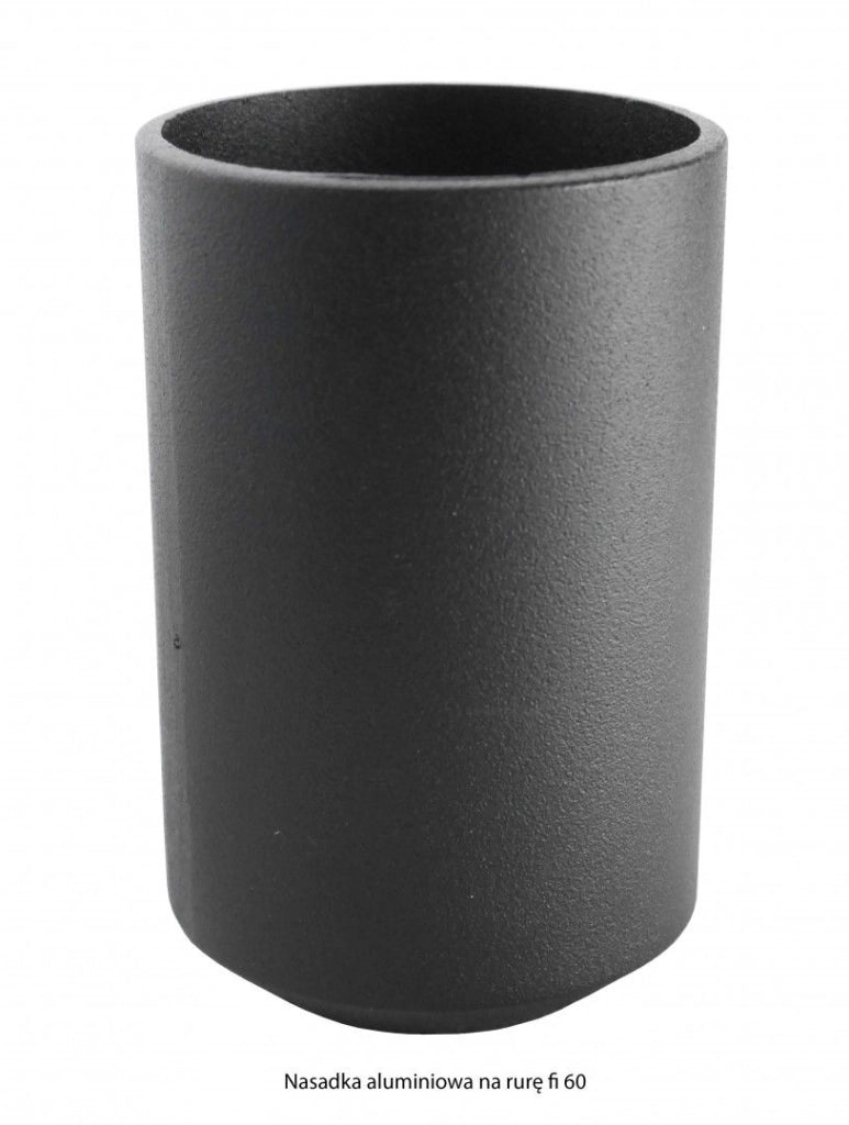 Testa lampione esterno retrò SU-MA E27 nero IP43 K1018H