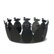 Centrotavola Duck Nero