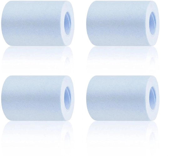 Filtro a più strati in cotone, 5,4 cm di lunghezza, elemento filtro, riduce la durezza dell'acqua, filtro a cotone per il trattamento dell'acqua.