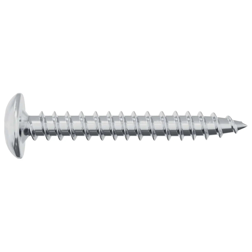Viti in Legno 8451 pcs Argento Acciaio
