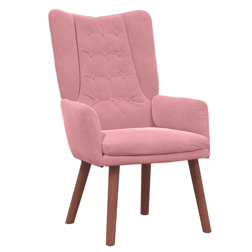 poltrona Rosa 63 x 67 x 94 cm Velluto 42001818