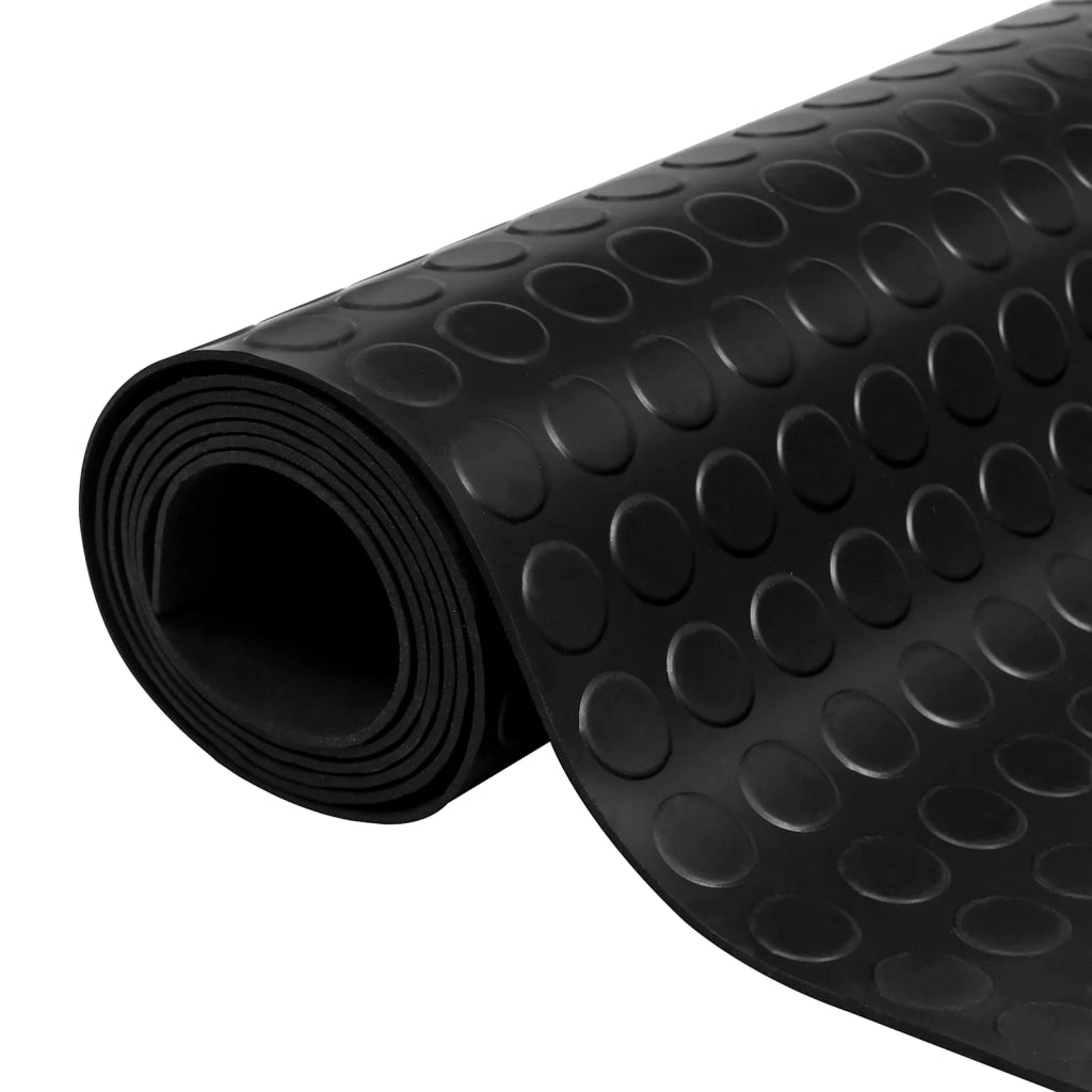 Tappeto per pavimento Nero 1 x 2 m Gomma