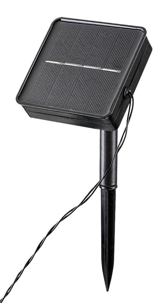 Lampade solari LED da giardino Wigry nere IP44 Rabalux
