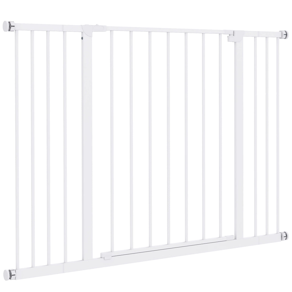 Cancello di Sicurezza per Scale e Porte ¨C zephmum ¨C Bianco 76-107 cm