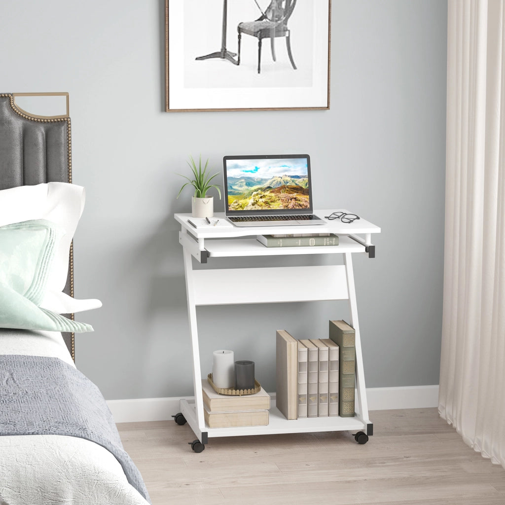 Tavolo da PC ¨C Minimal ¨C Bianco 60x48x73cm