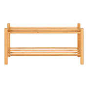 Scarpiera Manaus, Marrone, Bamboo, 27x70x33 cm