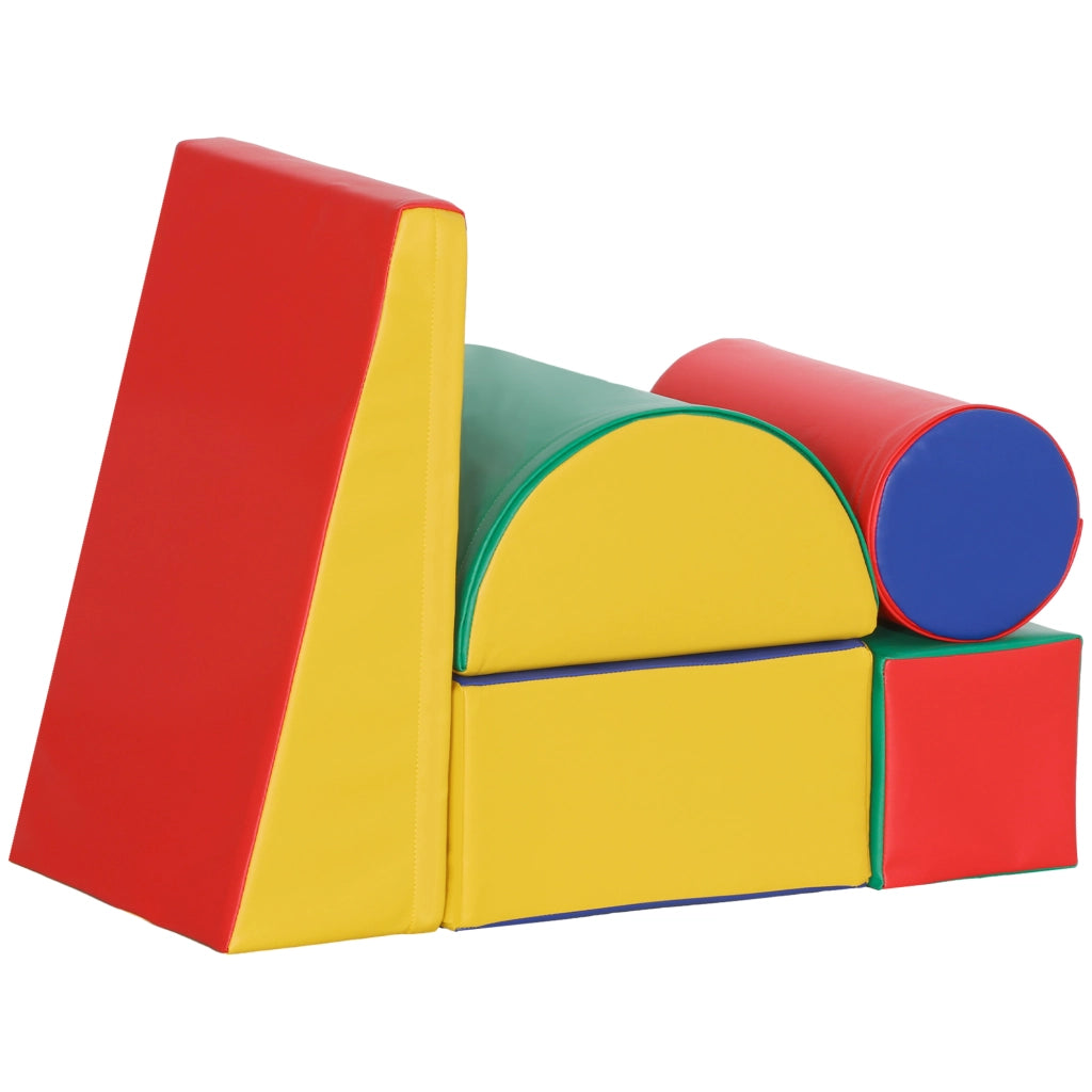 Set 5 Moduli Motricit¨¤ Bambini ¨C Xylo ¨C Schiuma EPE Multicolore