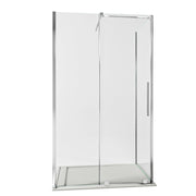 Box Doccia Angolare 70x140 cm 1 anta Scorrevoli senza Profili in Cristallo trasparente 8mm H200 Bonussi Uriel