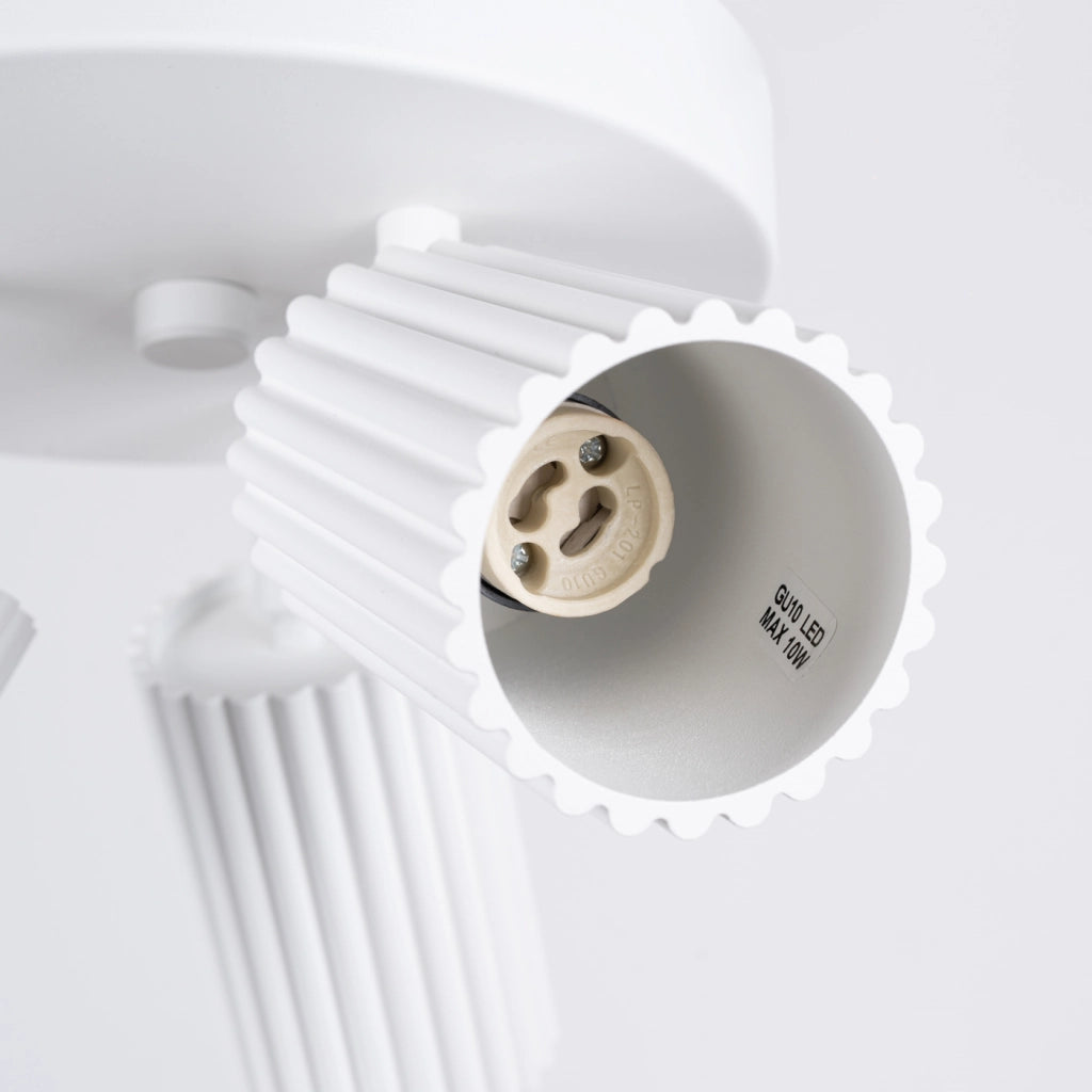 Lampada da soffitto KARBON 3P bianco