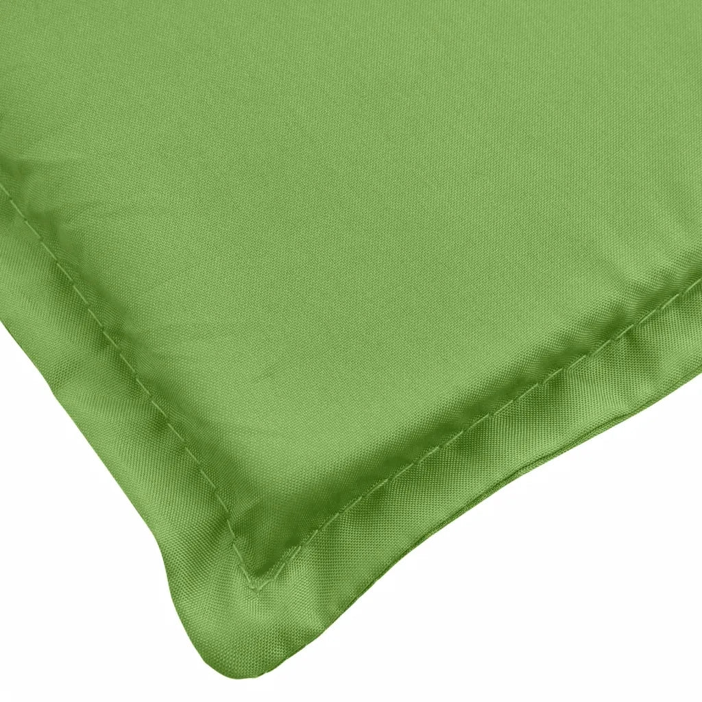 Cuscino Panca da Giardino-Cuscini per panchina da esterno Verde M¨¦lange 180x50x7 cm in Tessuto