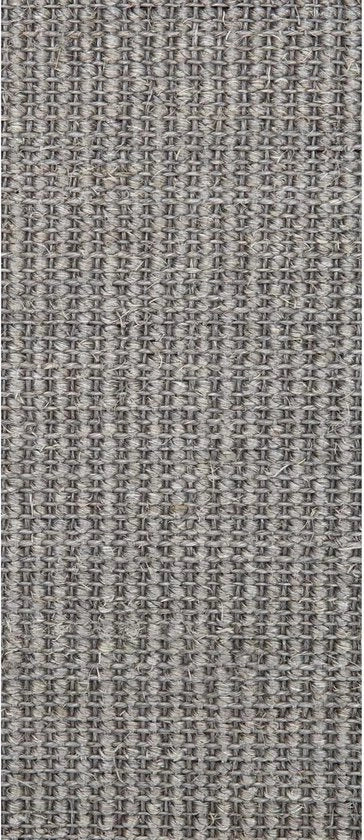 Sisal matto per gatti - Ø 9 x 48 cm - gatto con matto sisal per gatti - gatto con matto grijze Ø 9 x 48 cm sisal