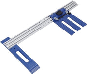 Guida circolare per sega grande portata fino a 65 cm - lega di alluminio multifunzionale - scala precisa - guida resistente all'usura - taglio liscio - guida per sega