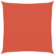 Vela Parasole | Telo Ombra | Vela da ombra 160 g/m2 Quadrata Terracotta 2,5x2,5 m in HDPE